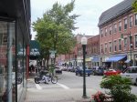 Downtown Rockland is less than a 5 minute drive away